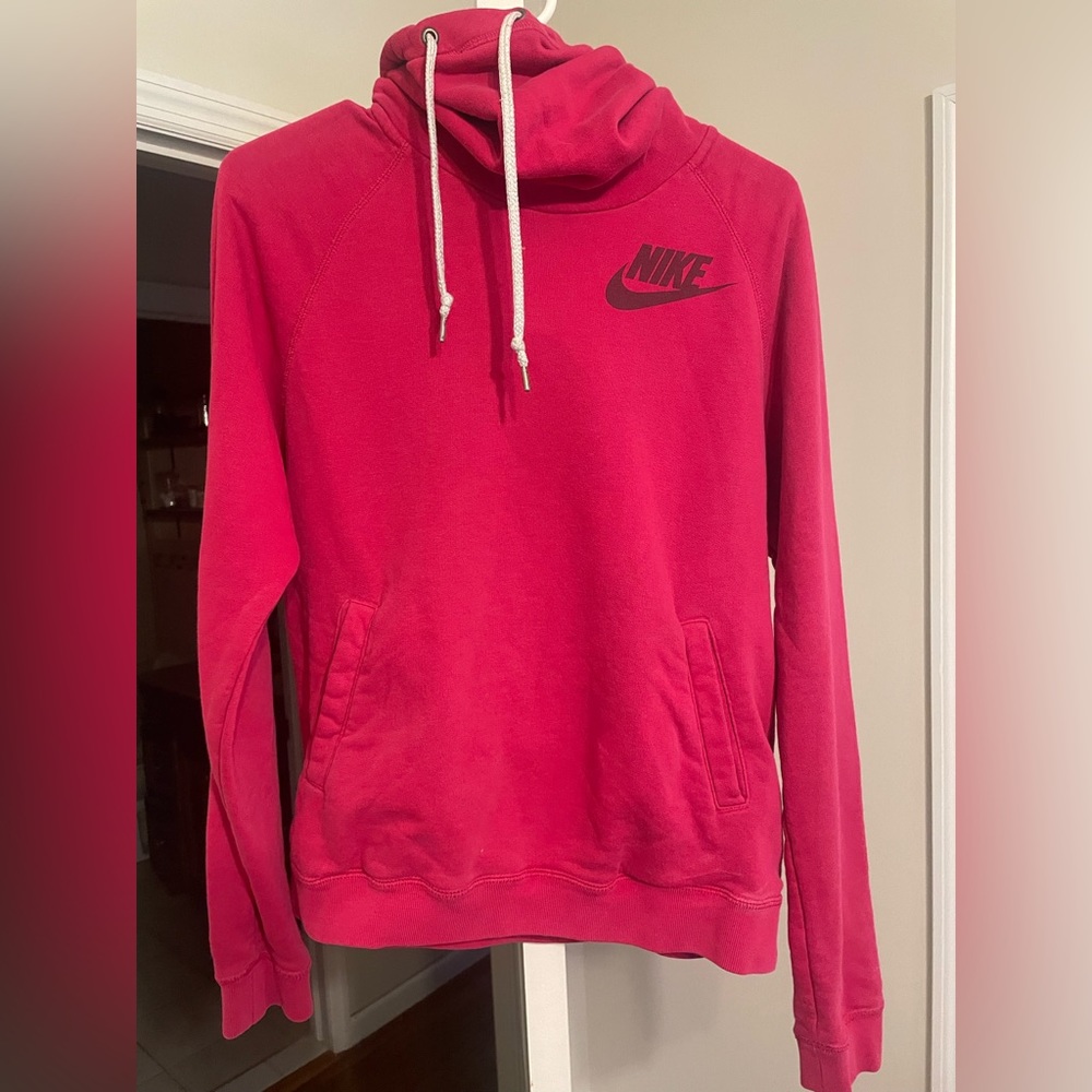 Nike funnel neck hoodie L